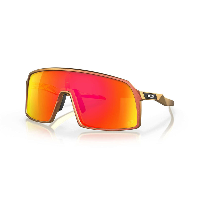 Load image into Gallery viewer, Oakley Sutro Prizm Ruby Lenses Troy Lee Designs Red Gold Shift Frame
