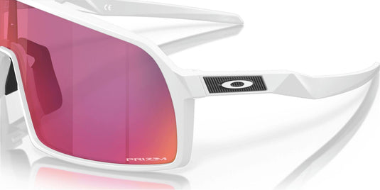 Oakley Sutro S Prizm Road Lenses Matte White Frame