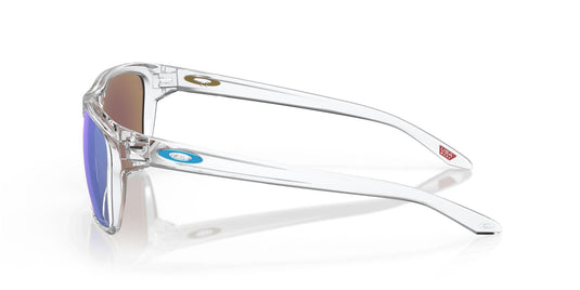 Oakley Sylas Prizm Sapphire Lenses Polished Clear Frame