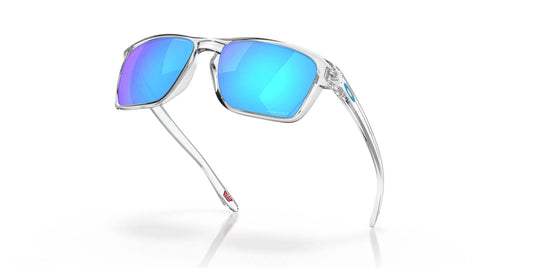 Oakley Sylas Prizm Sapphire Lenses Polished Clear Frame