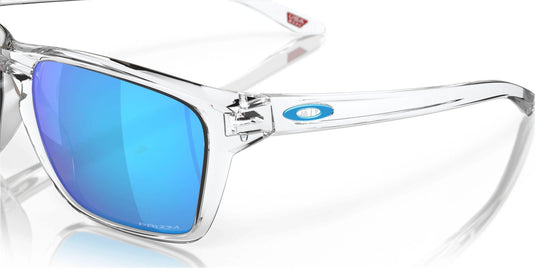 Oakley Sylas Prizm Sapphire Lenses Polished Clear Frame