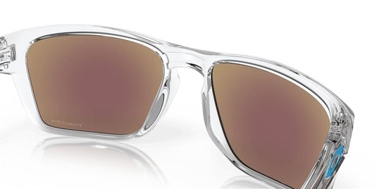 Oakley Sylas Prizm Sapphire Lenses Polished Clear Frame