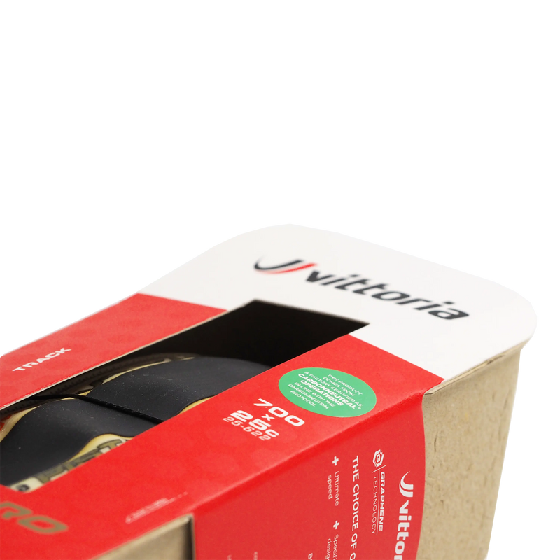 Load image into Gallery viewer, VITTORIA PISTA ORO TUBELESS READY FOLDING TYRE G 2.0 | 23-622 (700X23C) FOR TRACK BIKES - MADOVERBIKING
