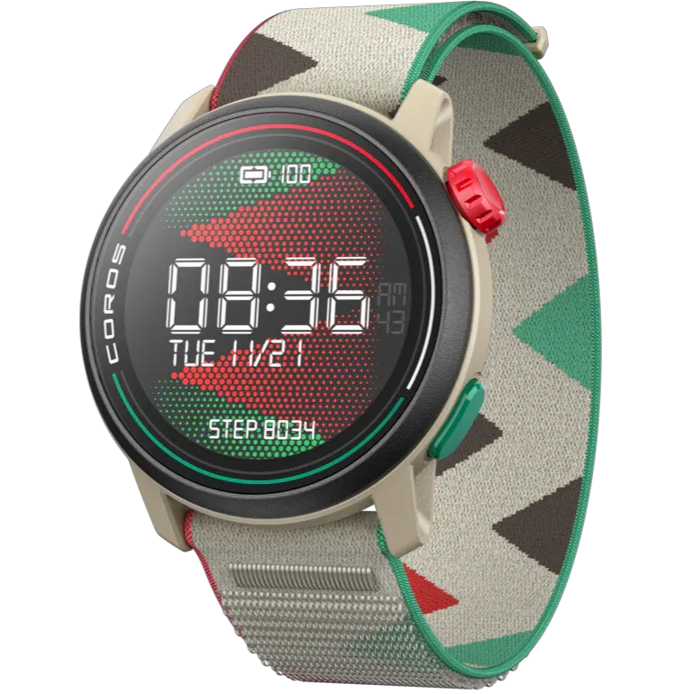 Load image into Gallery viewer, Coros Pace 3 Nylon Smart Watch (Kipchoge Edition)
