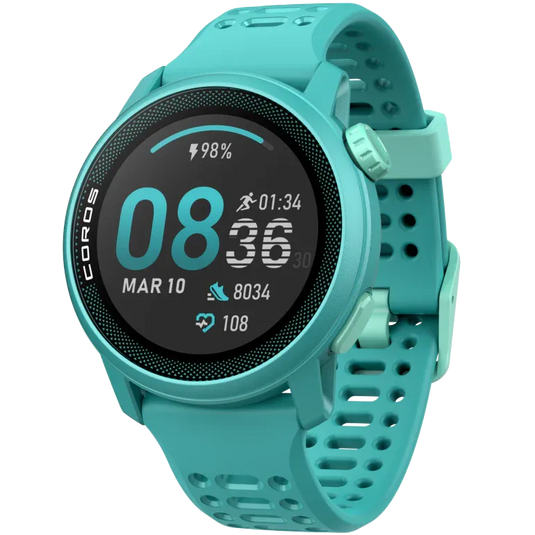 Coros Pace 3 Silicone Smart Watch (Emerald)