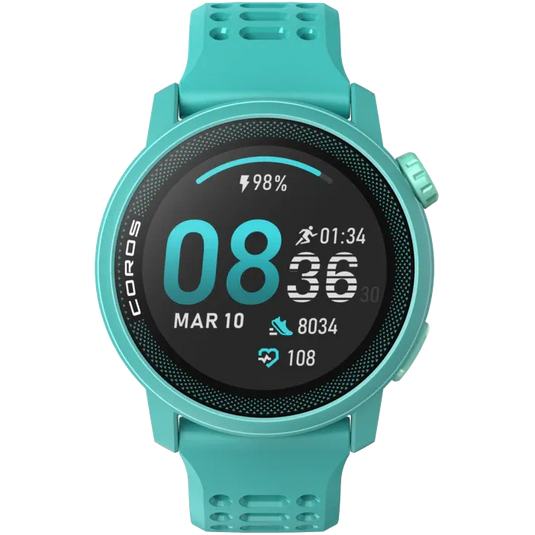 Coros Pace 3 Silicone Smart Watch (Emerald)