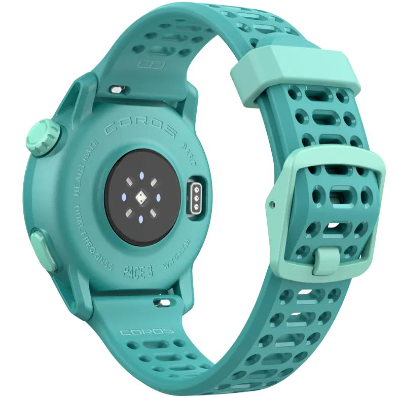 Load image into Gallery viewer, Coros Pace 3 Silicone Smart Watch (Emerald)
