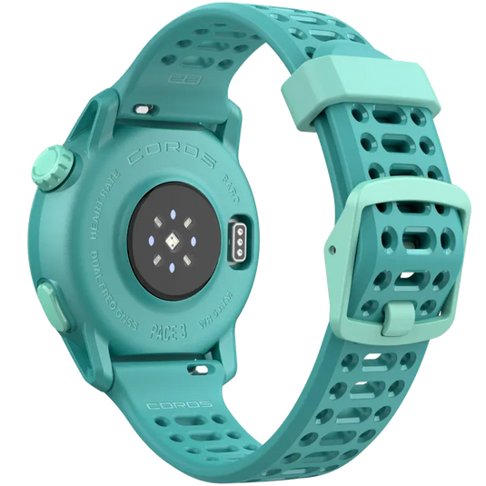 Coros Pace 3 Silicone Smart Watch (Emerald)