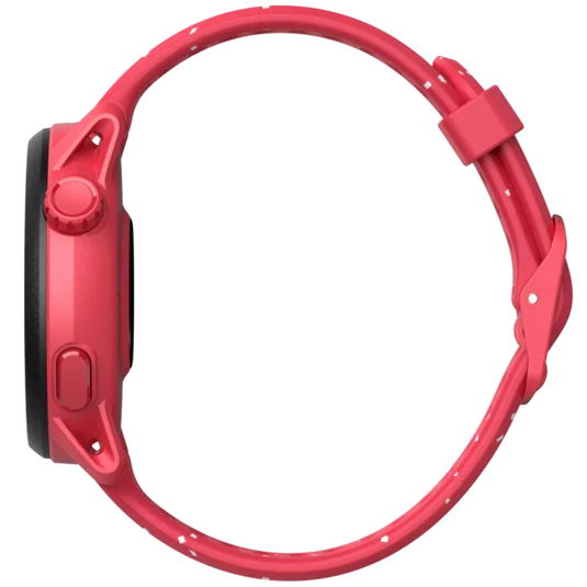 Coros Pace 3 Silicone Smart Watch (Red)