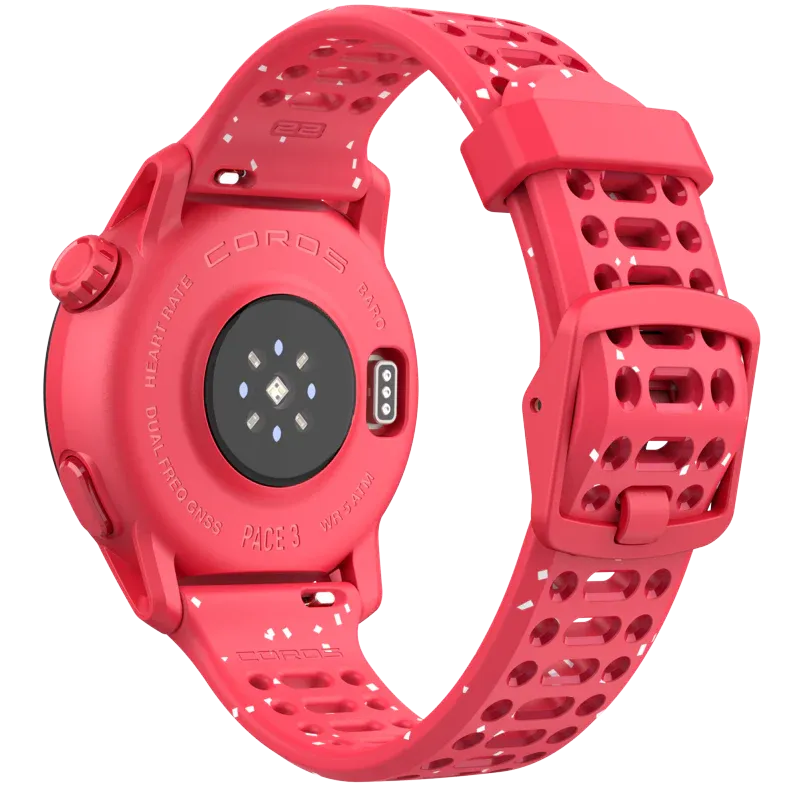 Load image into Gallery viewer, Coros Pace 3 Silicone Smart Watch (Red)
