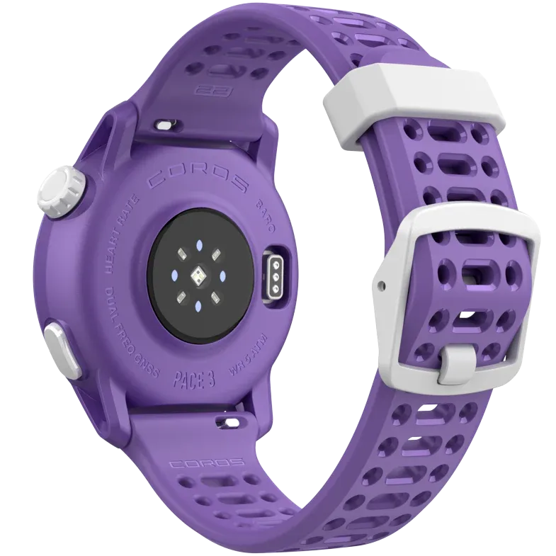Load image into Gallery viewer, Coros Pace 3 Silicone Smart Watch (Violet)
