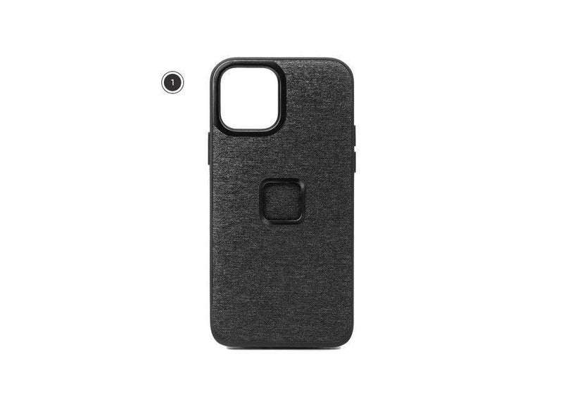 Load image into Gallery viewer, Peak Design Mobile Everyday Fabric Case For Iphone 13 - Standard (Charcoal)
