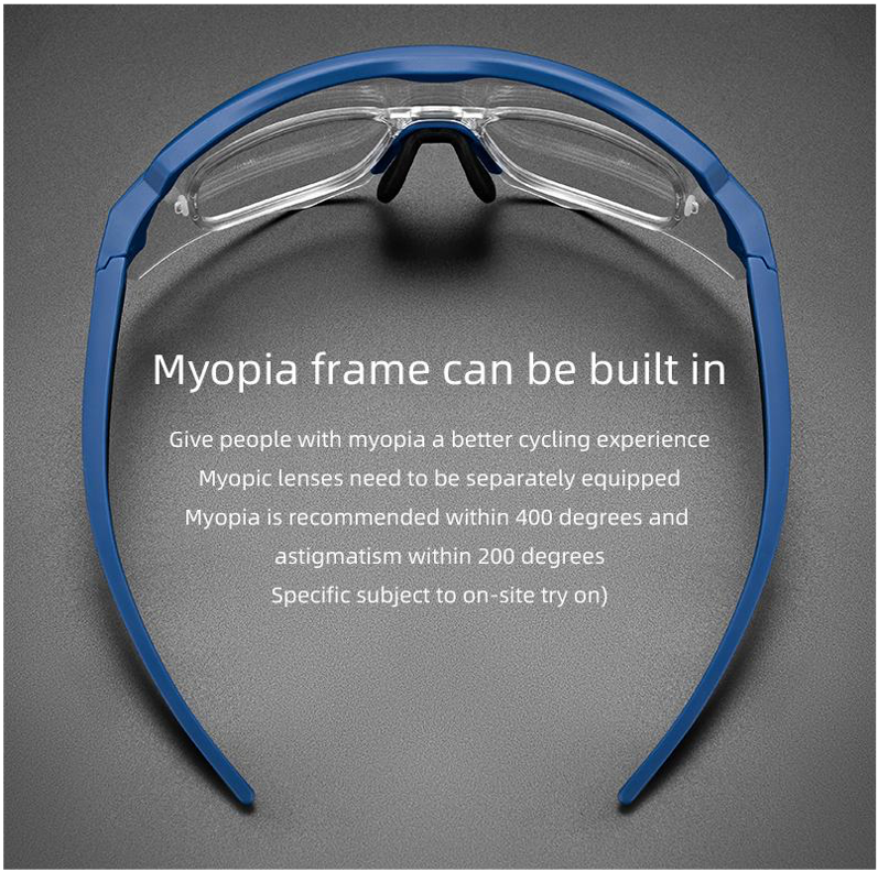 Load image into Gallery viewer, Sunglasses | Polarized Glasses with 4 Interchangeable Lenses &amp; UV400 Protection (Black) ROCKBROS MADOVERBIKING
