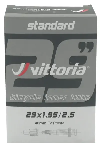 VITTORIA STANDARD INNER TUBE | (29X1.95/2.50 FV) 48MM PRESTA VALVE VITTORIA MADOVERBIKING