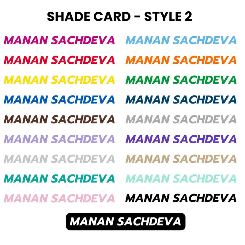 Load image into Gallery viewer, Premium Cyclist Name Sticker Decal with Indian Flag (set of 2)
