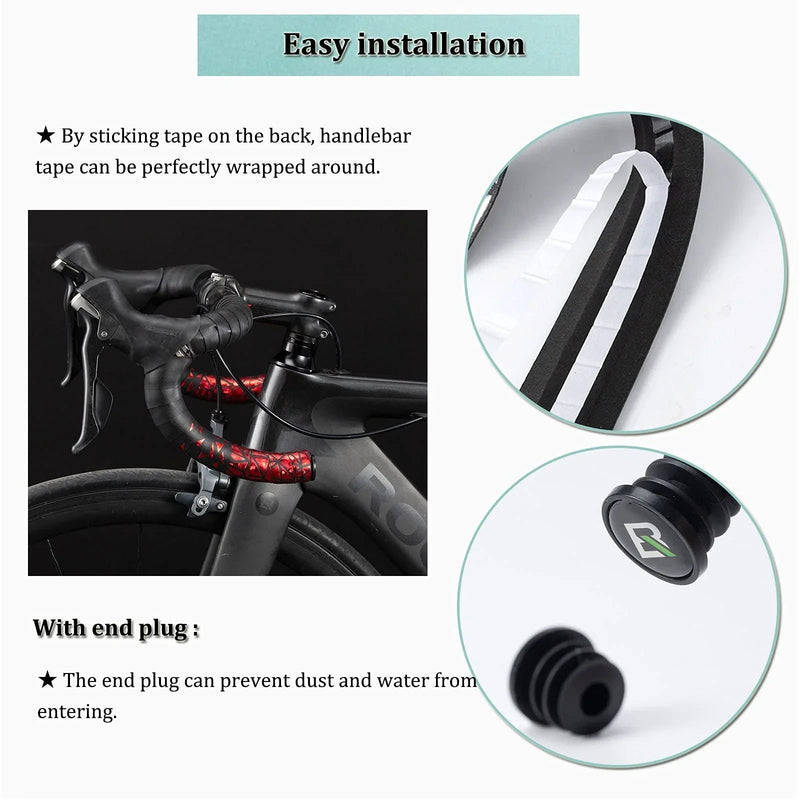 Load image into Gallery viewer, Handlebar Tape(Multi colour) ROCKBROS MADOVERBIKING
