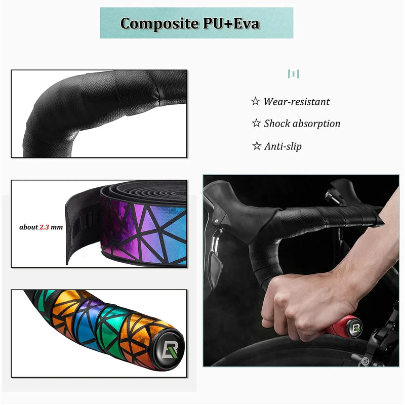 Load image into Gallery viewer, Handlebar Tape(Multi colour) ROCKBROS MADOVERBIKING
