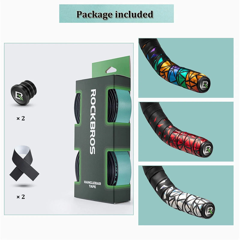Load image into Gallery viewer, Handlebar Tape(Multi colour) ROCKBROS MADOVERBIKING
