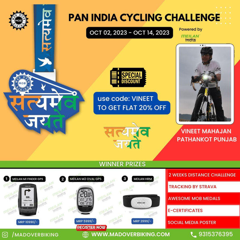 Load image into Gallery viewer, Satyamev Jayate Cycling Event 2023
