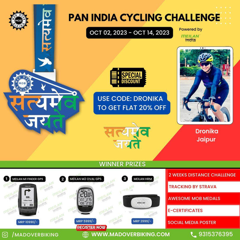 Load image into Gallery viewer, Satyamev Jayate Cycling Event 2023
