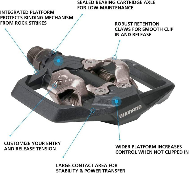 Load image into Gallery viewer, Shimano PD-ME700 MTB Bicycle Pedals
