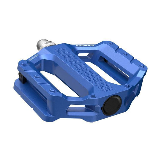 Shimano Pd-Ef202 Flat Pedal For Everyday Riding (Blue)