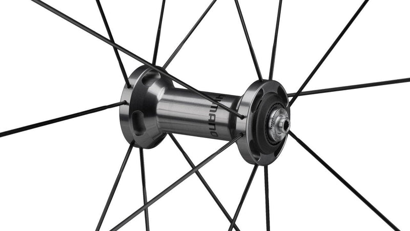 Load image into Gallery viewer, Shimano Ultegra RS500 Aluminium Tubeless Road Rim Brake Wheel - Shimano/Sram (Black)
