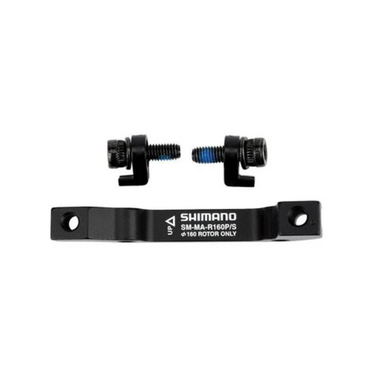 Shimano Mount Disc Brake Adapter For 160mm (SM-MA-F160P/S and SM-MA-R160P/S) SHIMANO MADOVERBIKING