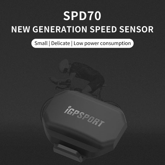 Speed Sensor - SPD70 | ANT+ & Bluetooth - for Bike Computers, Android & Iphones