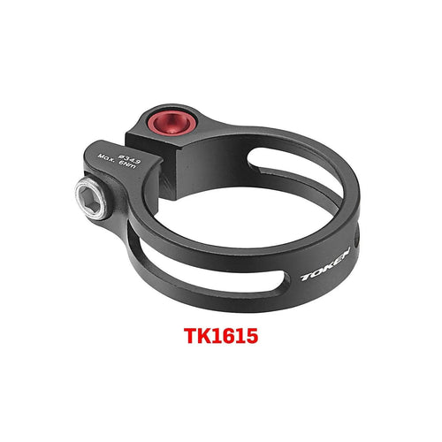 Token Seat Clamp Super Lite With Bolt - Blacktoken Seat Clamp Super Lite With Bolt - Black
