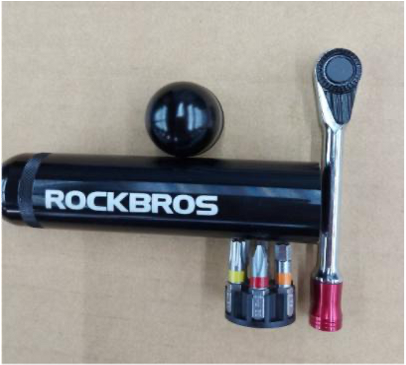 Load image into Gallery viewer, Mini Tool kit | Dual Direction Ratchet Wrench - Hex Keys, Screw Drivers and More ROCKBROS MADOVERBIKING
