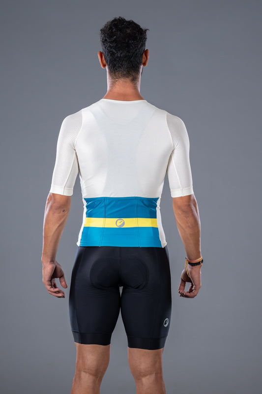 Load image into Gallery viewer, Apace Unisex Cycling | Elite fit Jersey | Ivory
