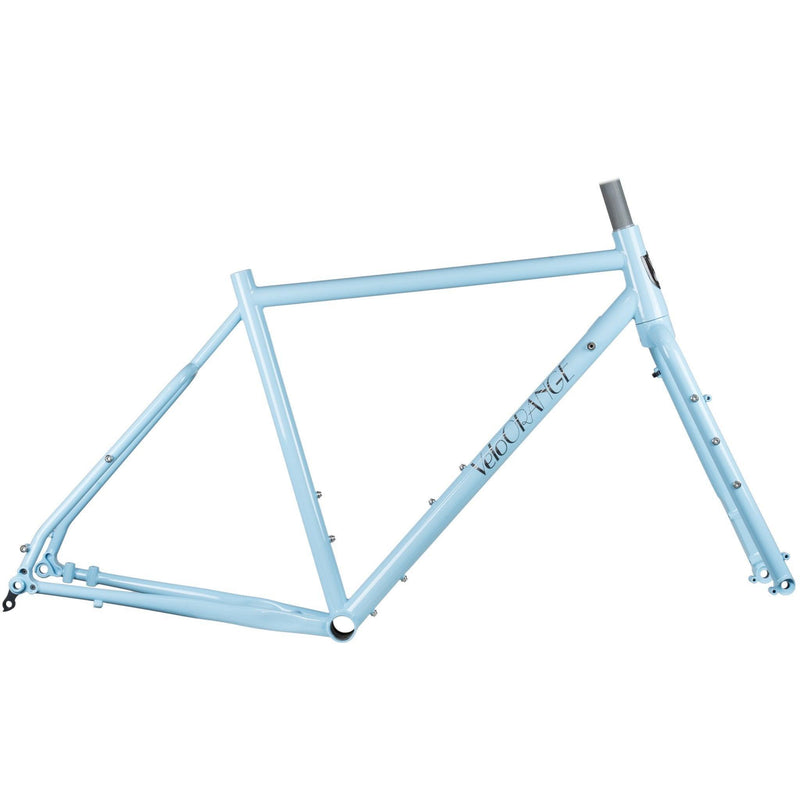 Load image into Gallery viewer, Velo Orange Pass Hunter Frameset (Cool Blue)
