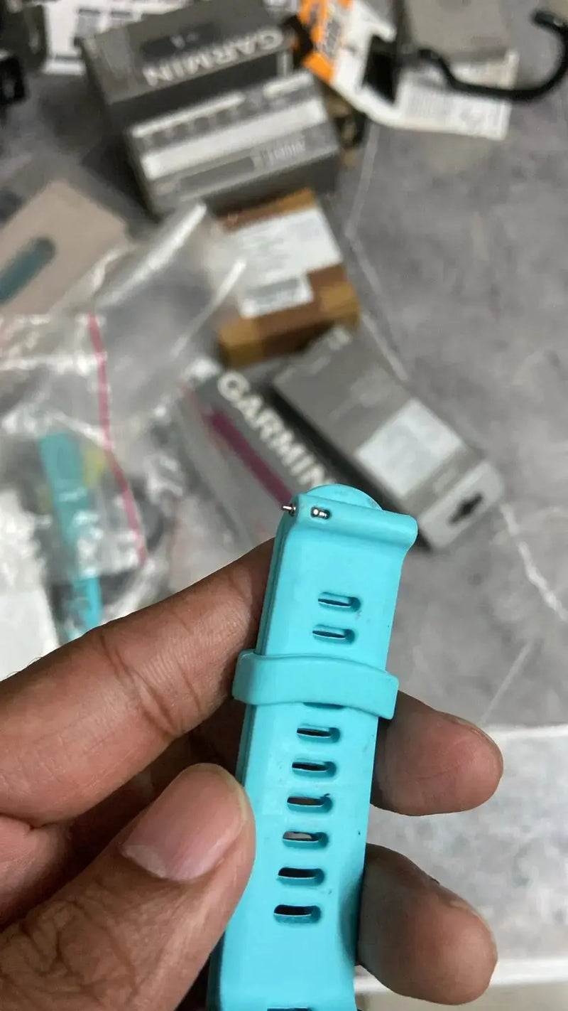 Load image into Gallery viewer, Garmin Forerunner 245/Music, 645/Music, 165, 55, 158, Vivoactive 5/3, Venu Sq/Venu 2 Plus, 20mm Straps - 100% Original GARMIN MADOVERBIKING
