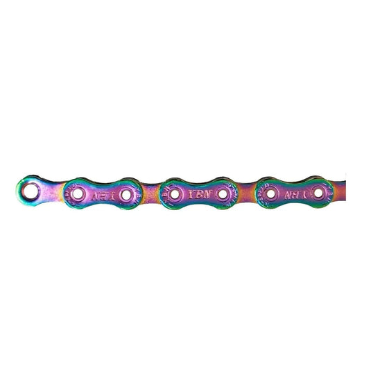 Ybn Chain 10 Speed For Shimano, Sram And Campagnolo Drive Trains (Multicolor Rainbow)