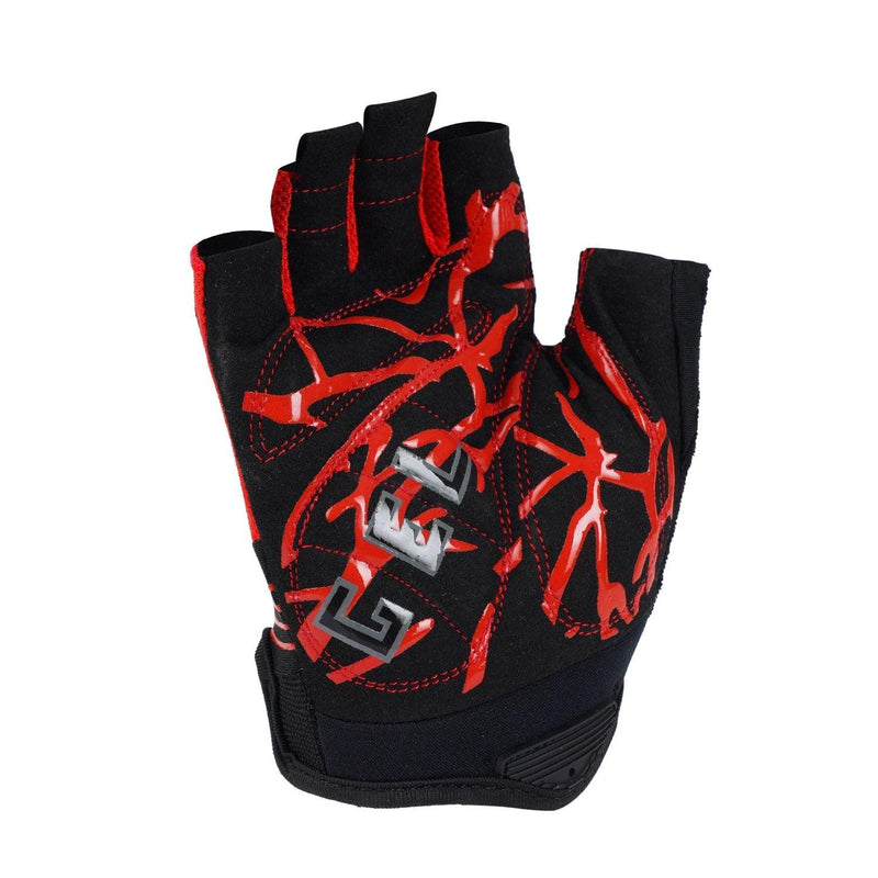 Load image into Gallery viewer, ZAKPRO Cycling Gloves Gel Series Anti-Slip Professional Half Finger - (Red)
