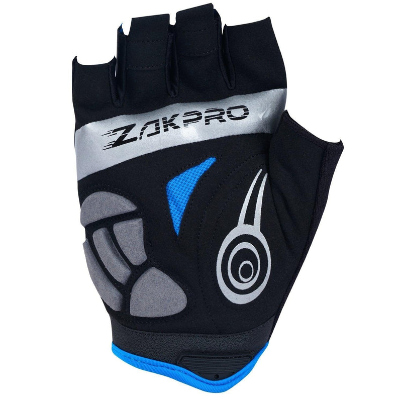 Load image into Gallery viewer, ZAKPRO Cycling Gloves - Hybrid Series - (Blue)
