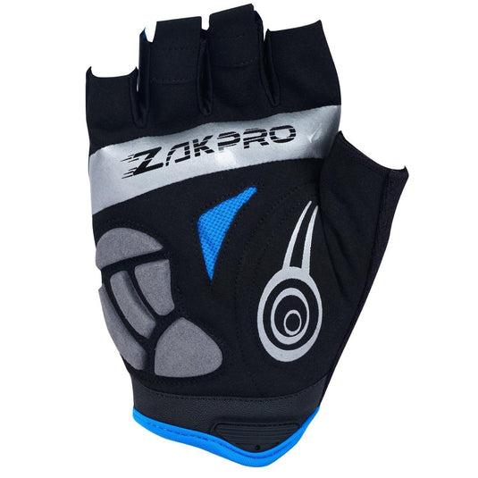 ZAKPRO Cycling Gloves - Hybrid Series - (Blue)