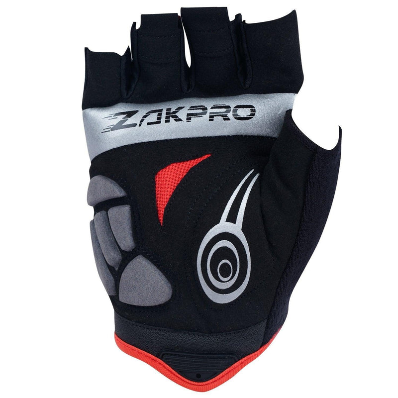 Load image into Gallery viewer, ZAKPRO Cycling Gloves - Hybrid Series - (Red)
