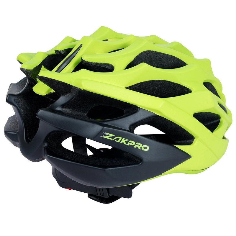 Load image into Gallery viewer, ZAKPRO Inmold Cycling Helmet - Signature Series (Fluorescent Green)
