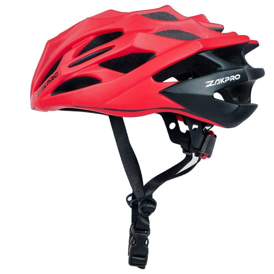 ZAKPRO Inmold Cycling Helmet - Signature Series (Red)