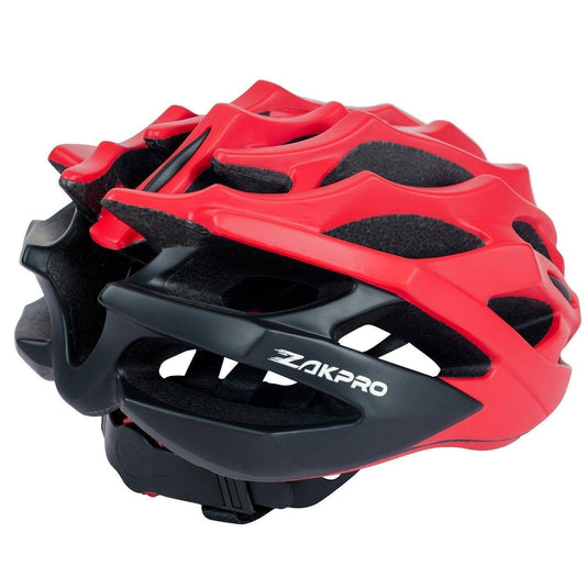 ZAKPRO Inmold Cycling Helmet - Signature Series (Red)