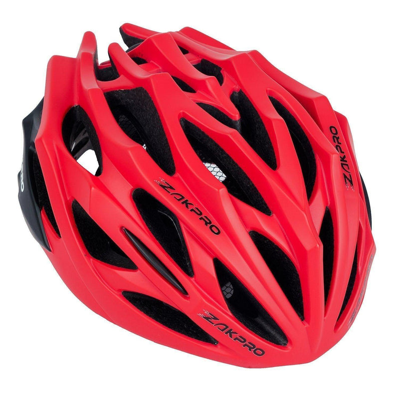 Load image into Gallery viewer, ZAKPRO Inmold Cycling Helmet - Signature Series (Red)
