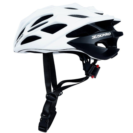 ZAKPRO Inmold Cycling Helmet - Signature Series (White)