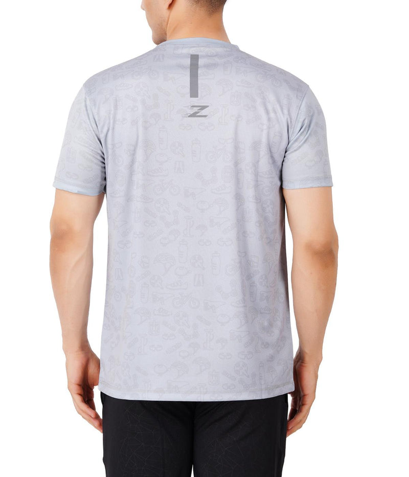 Load image into Gallery viewer, ZAKPRO Men Sports Tees (Grey Run)
