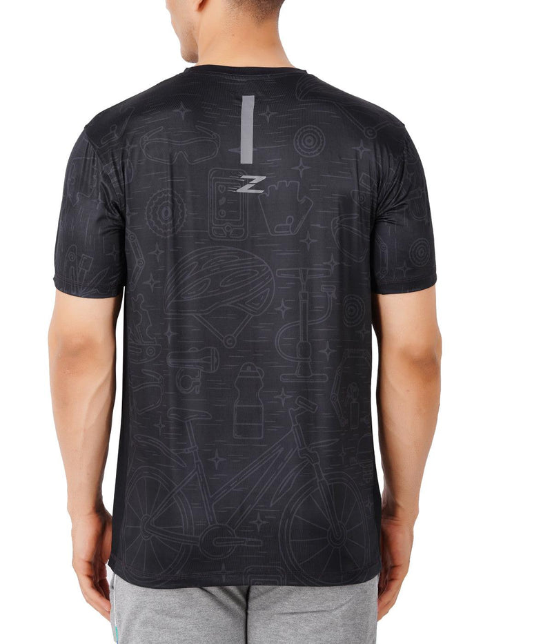 Load image into Gallery viewer, ZAKPRO Men Sports Tees (Tone Black)
