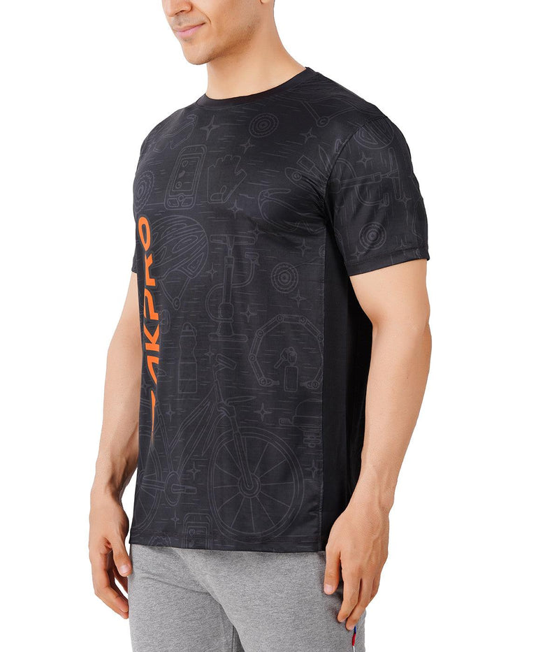 Load image into Gallery viewer, ZAKPRO Men Sports Tees (Tone Black)
