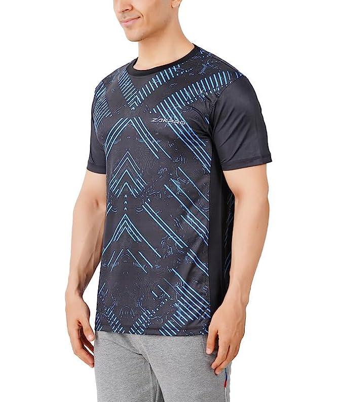 Load image into Gallery viewer, ZAKPRO Men Sports Tees(Cross Blue)
