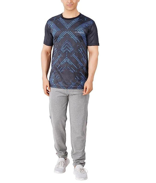 ZAKPRO Men Sports Tees(Cross Blue)