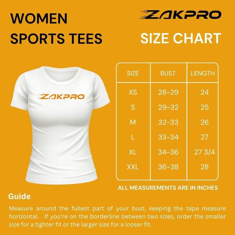 Load image into Gallery viewer, ZAKPRO Women Sports Tees (Purple Wave)
